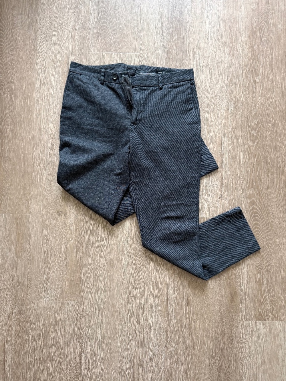 Bonobos Refined Stretch Chino in Grey Twill, 32x30